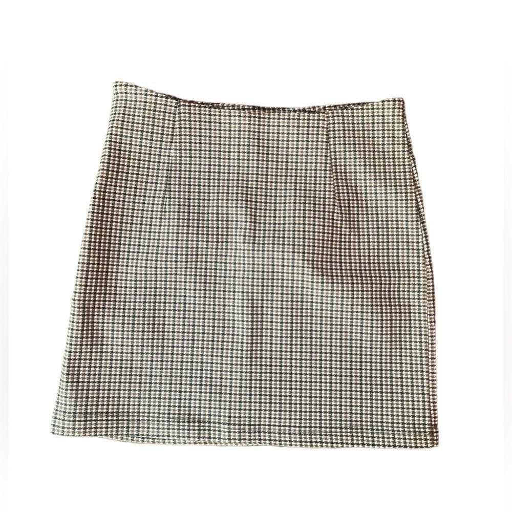 SHEIN Houndstooth Skirt